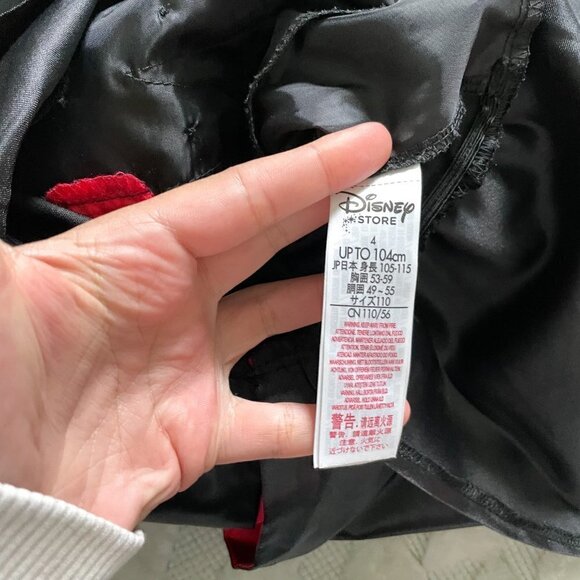 Disney Store Alice Through the Looking Glass Costume Size 4 - Picture 5 of 8